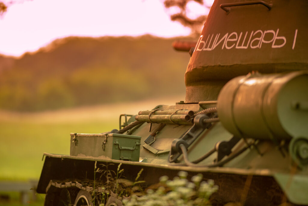 Experience historic World War II Soviet T-34-85 tanks up close on the private grounds at Terra Bellum